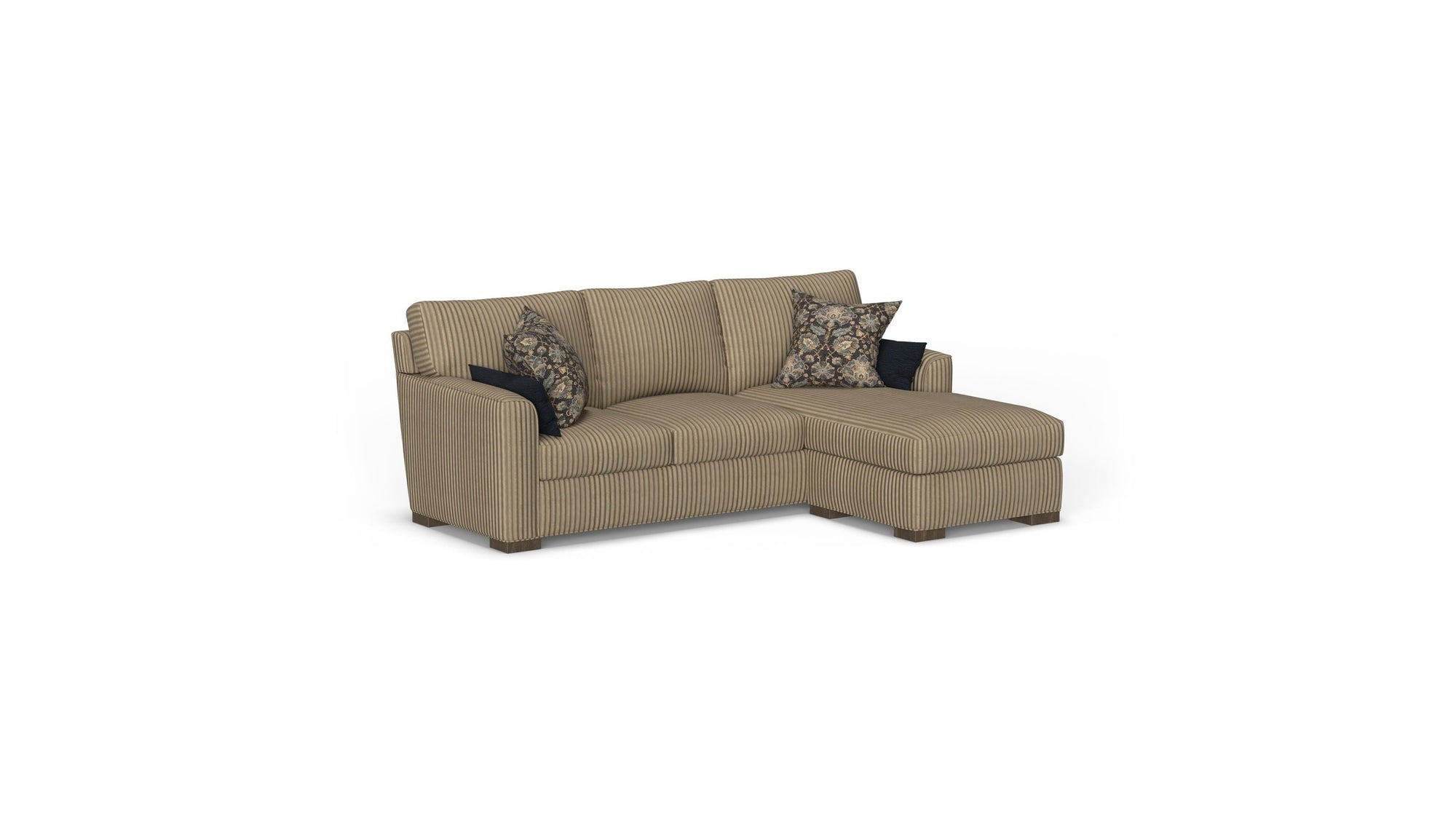 Jasper - Fabric Stationary Reversible Chaise Sofa