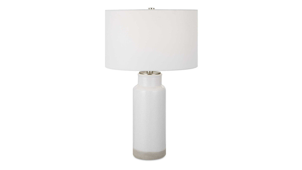 Albany - Farmhouse Table Lamp - White