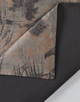 Pastoral Jacquard - King Duvet Cover Set (Set of 3) - Rose Gold