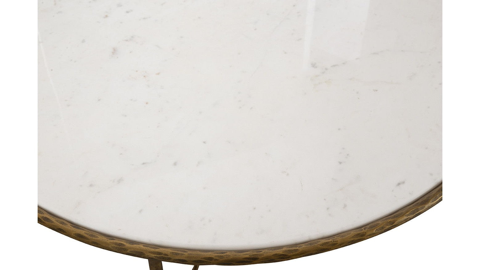 Evelyn - Coffee Table - White / Gold