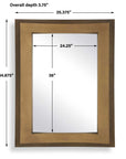 Around The Bend - Mirror - Golden Bronze