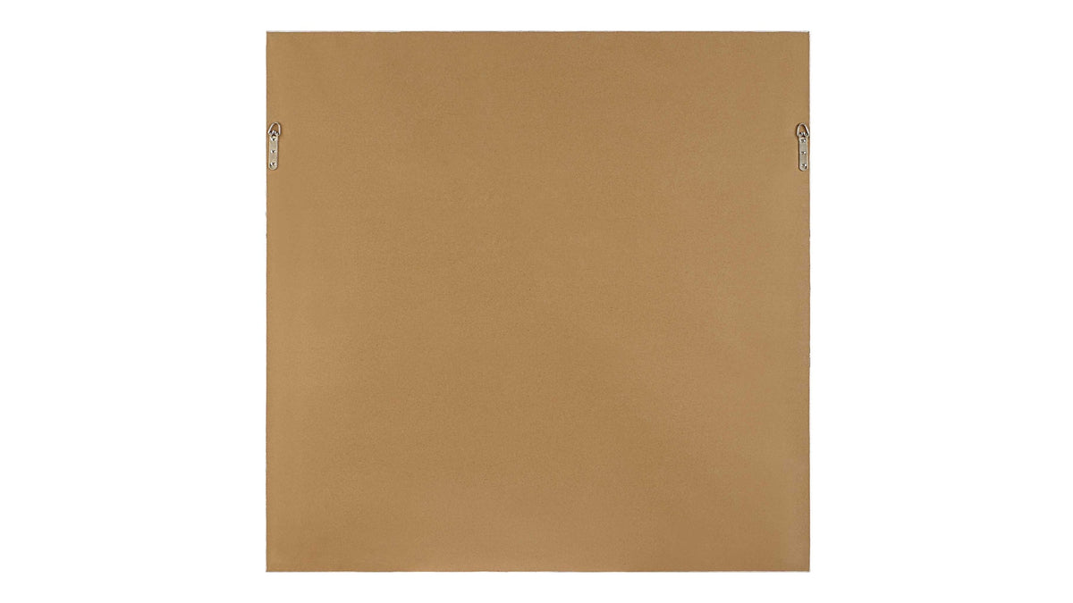 Uphill - Framed Abstract Print - Light Brown