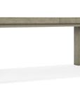 Linville Falls - North Fork Rectangle Dining Table With 1-24" Leaf - Gray