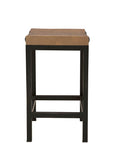 Old World - Counter Stool - Light Brown / Black