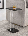 Angle - Contemporary Accent Table - Black