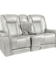 Sanibel - Power Console Loveseat - Wall Prox. Recliner With Power And Power Headrest And Lumbar, Wireless Charger