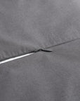 Stonewashed Cotton Waffle Weave - Queen Duvet Cover Set (Set of 3) - Slate