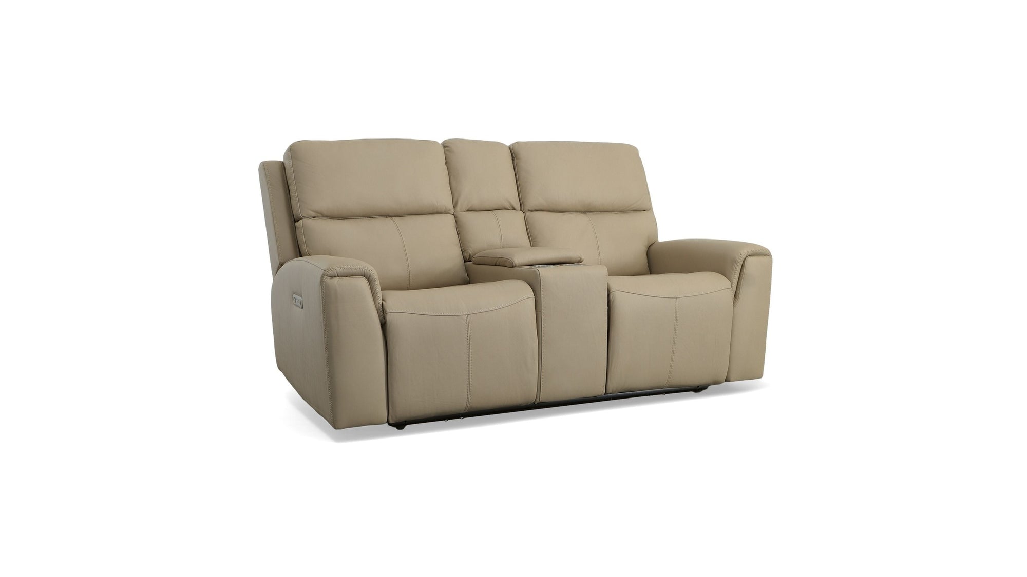 Jarvis - Power Reclining Loveseat With Console & Power Headrests
