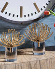 Aga - Modern Sculptures (Set of 2) - Gold