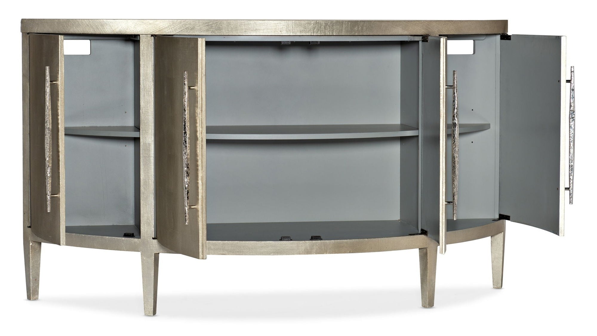 Melange - Amberly Credenza - Pearl Silver