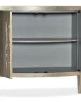 Melange - Amberly Credenza - Pearl Silver