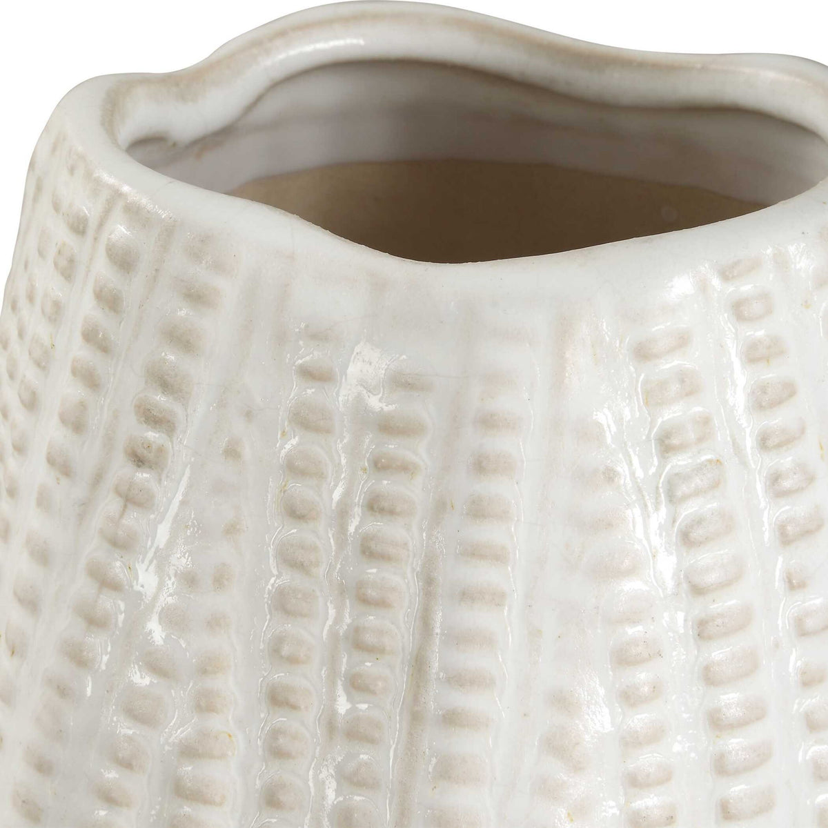 Echo Ridge - Vases (Set of 2) - White