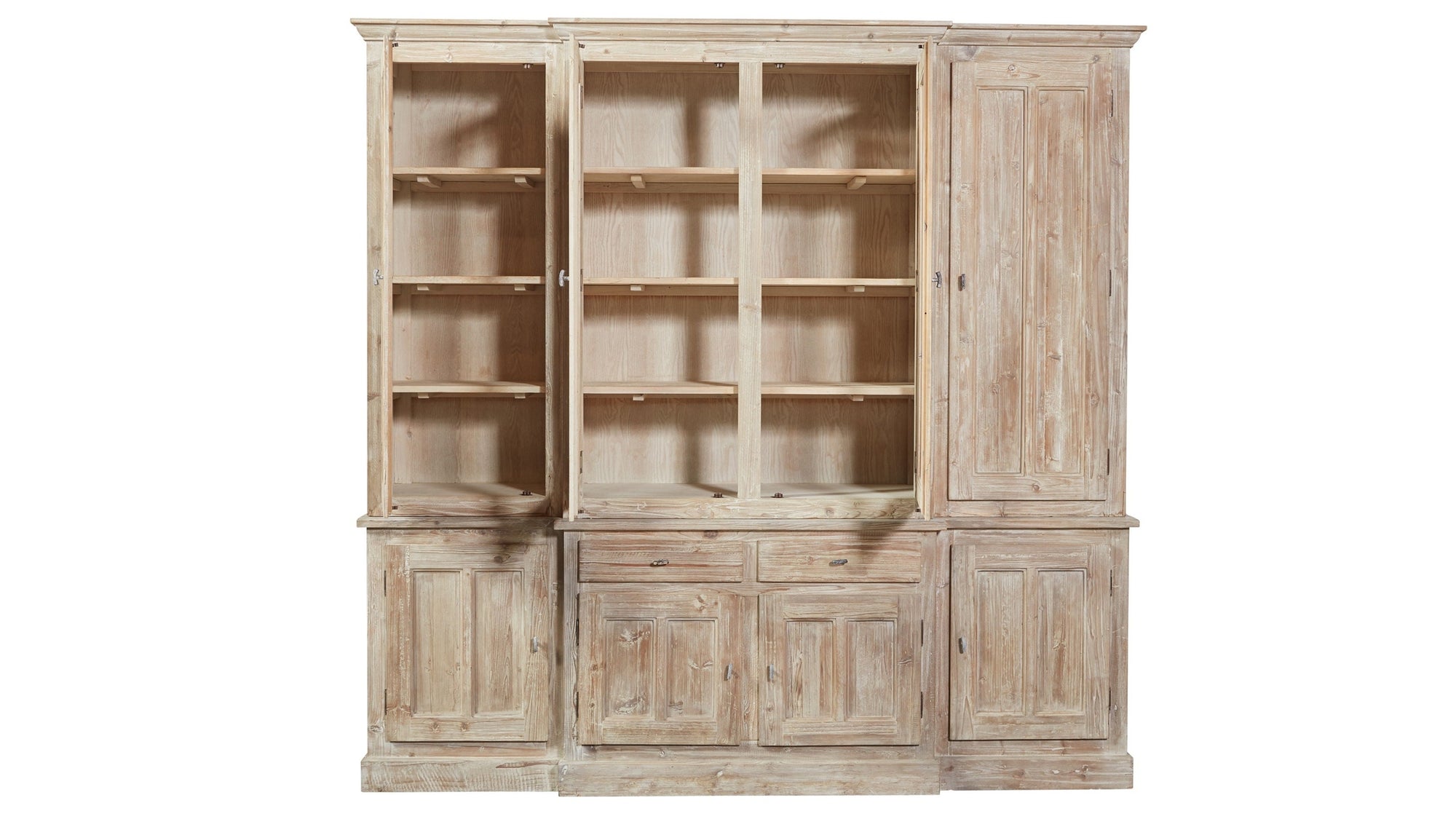 Wainscott - Display Cabinet - Beige