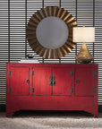Rosen - Antique Sideboard - Red