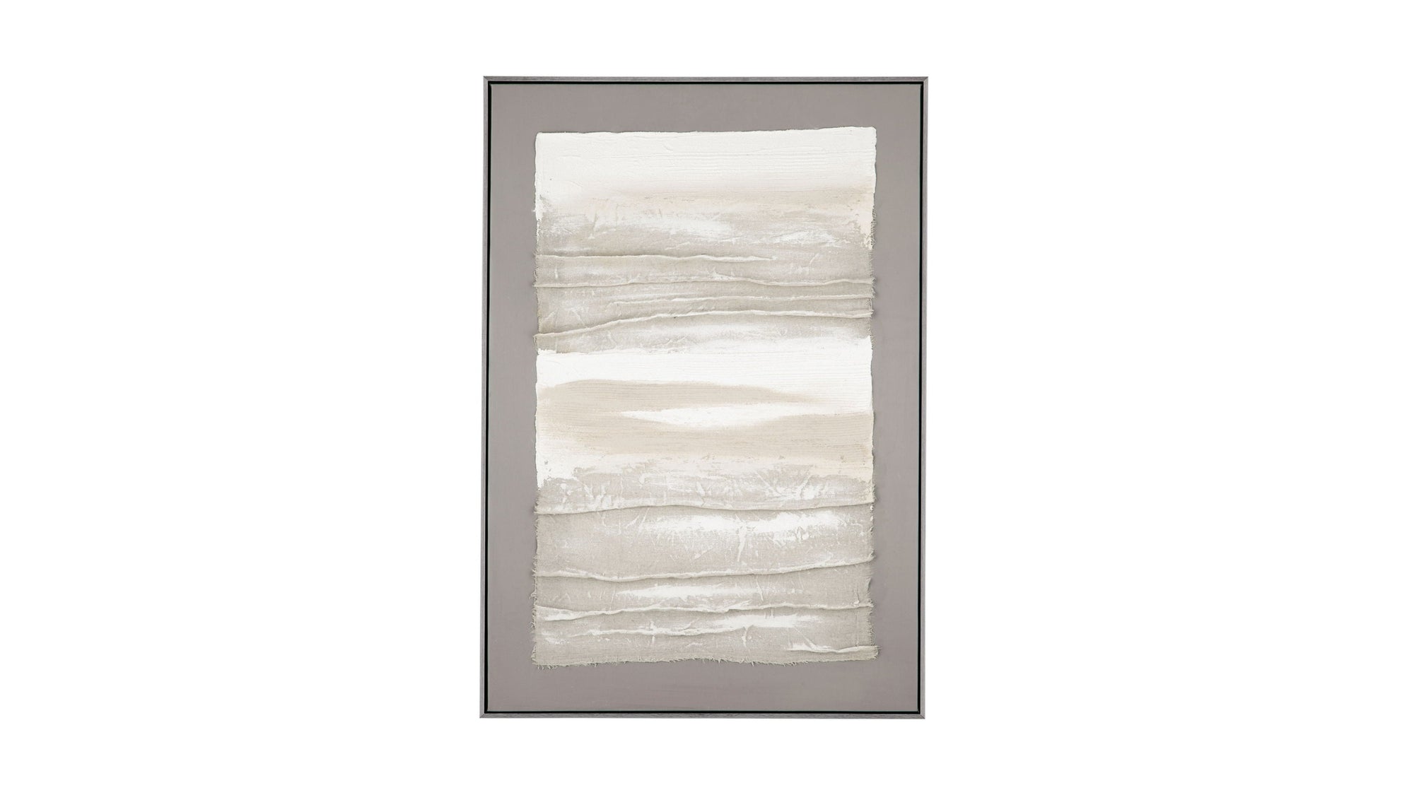 Zole I Framed Canvas - Gray