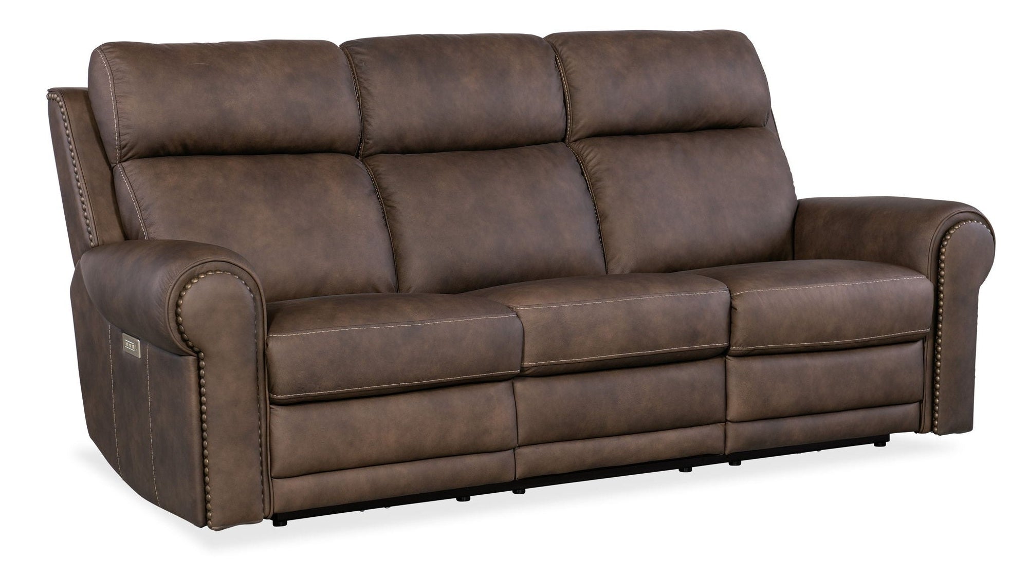 SS - Duncan Power Sofa With Power Headrest & Lumbar