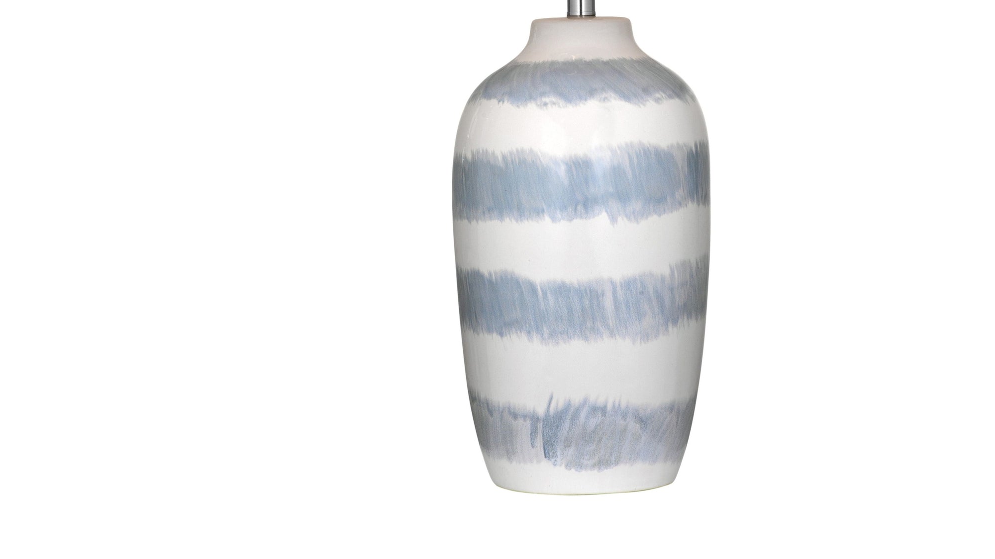 Harper - Table Lamp - White / Blue
