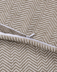 Chenille Herringbone - King Comforter Set (Set of 3) - Sand