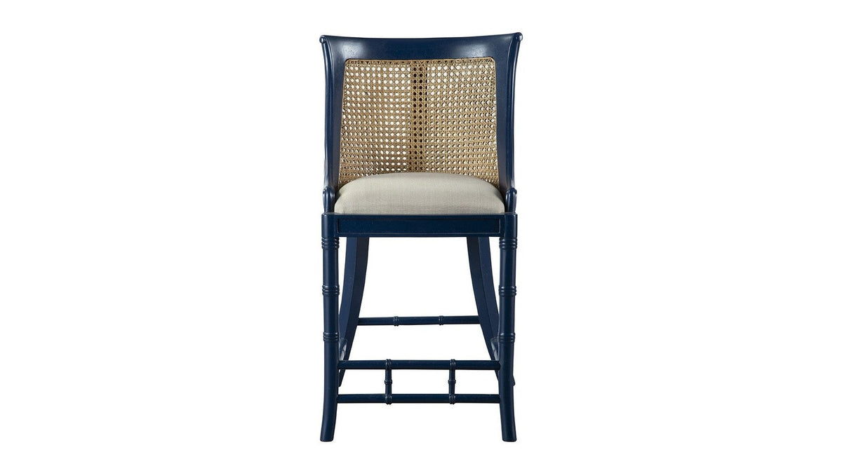 Spoonback - Counter Stool Set of 2 - Blue