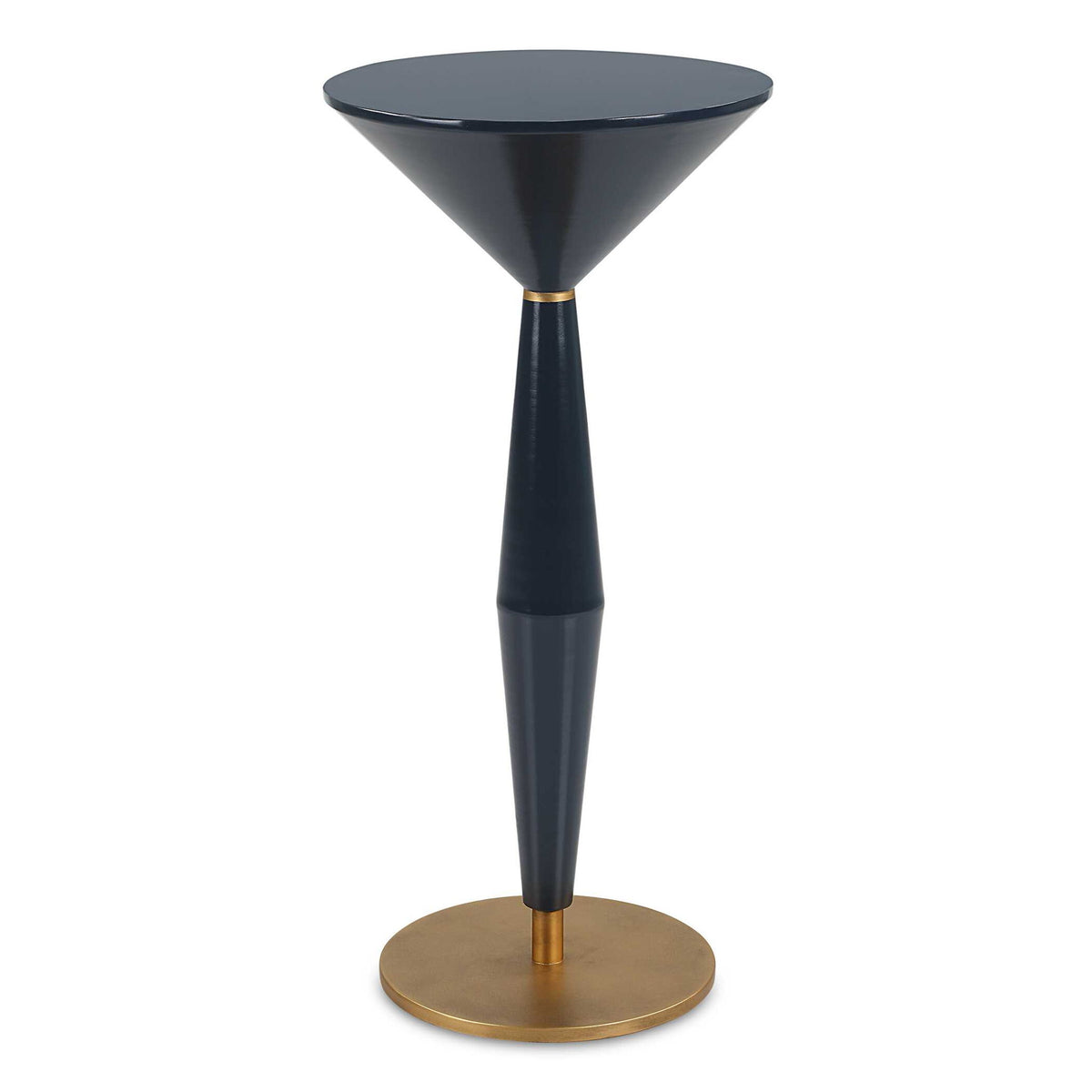 Luster - Accent Table - Navy Blue