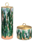 Sylvie - Ceramic Containers (Set of 2) - Green