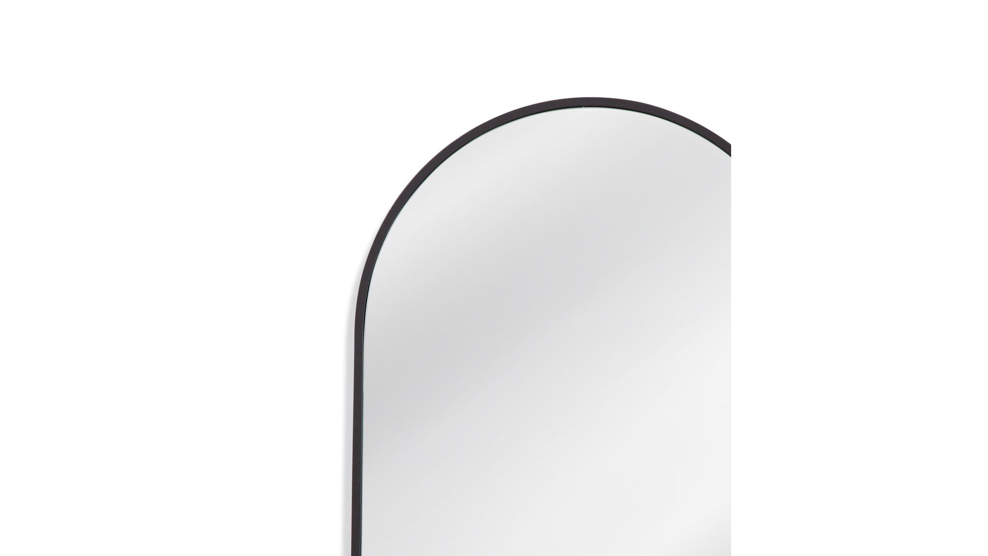 Oval - Wall Mirror - Black