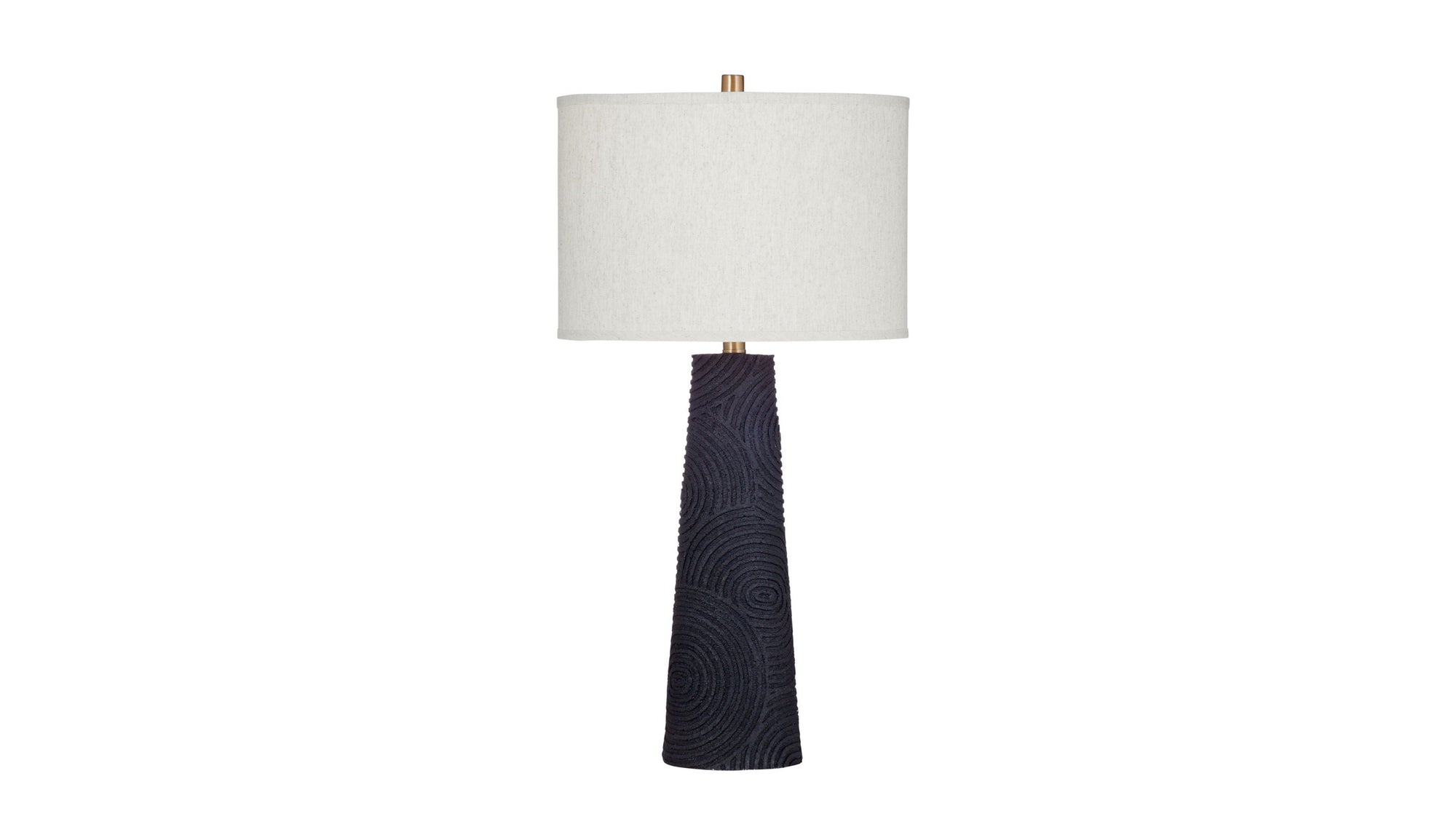 Merrick - Table Lamp - Black / White