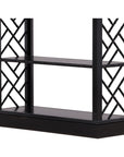 Selma - Bamboo Bookcase - Black