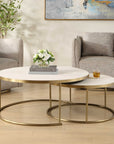 Aragon - Nesting Coffee Tables (Set of 2) - White