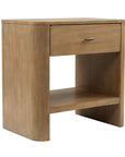 Normandy - Open Nightstand - Light Brown