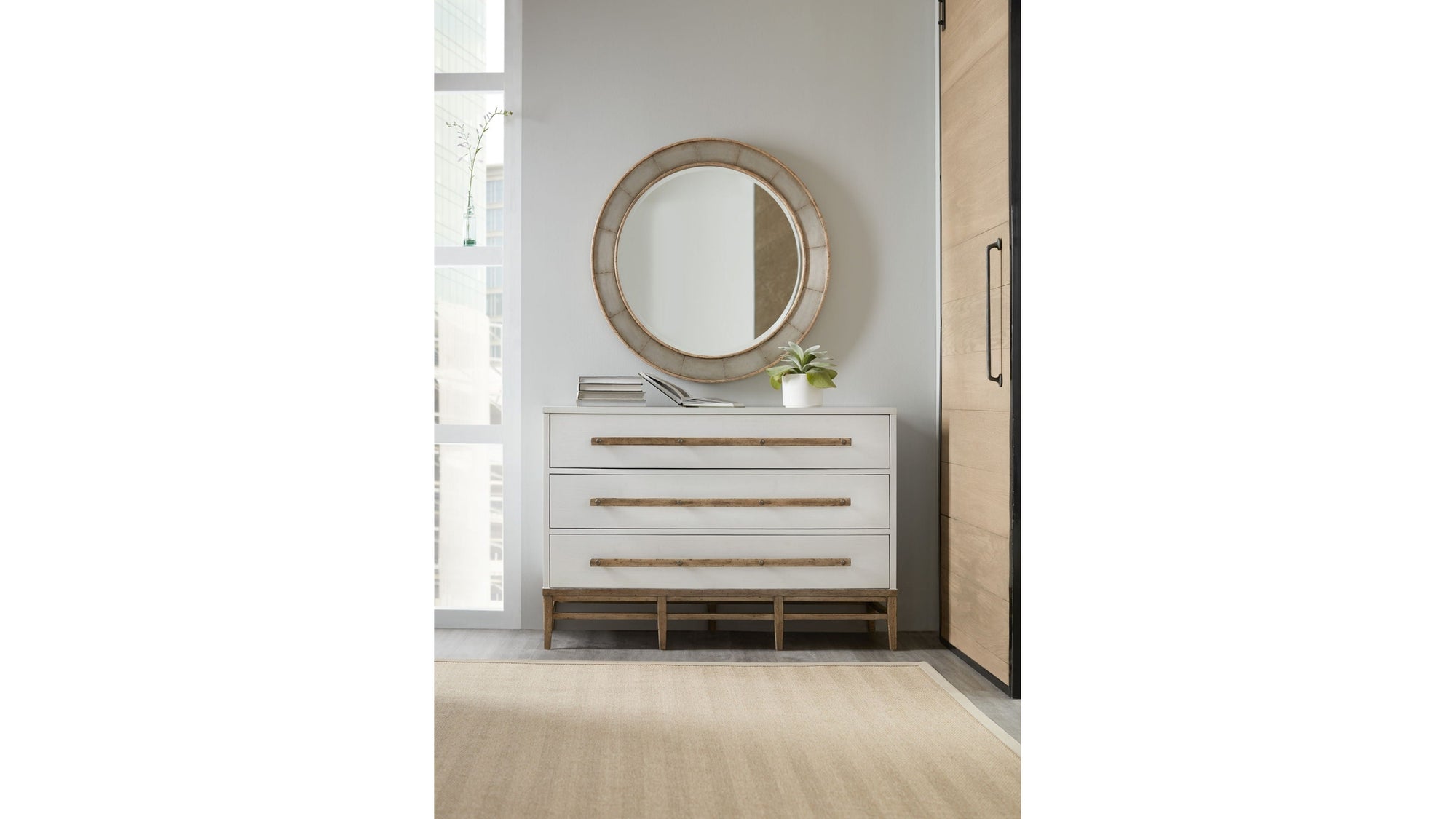 Urban Elevation - 3-Drawer Bachelors Chest - White