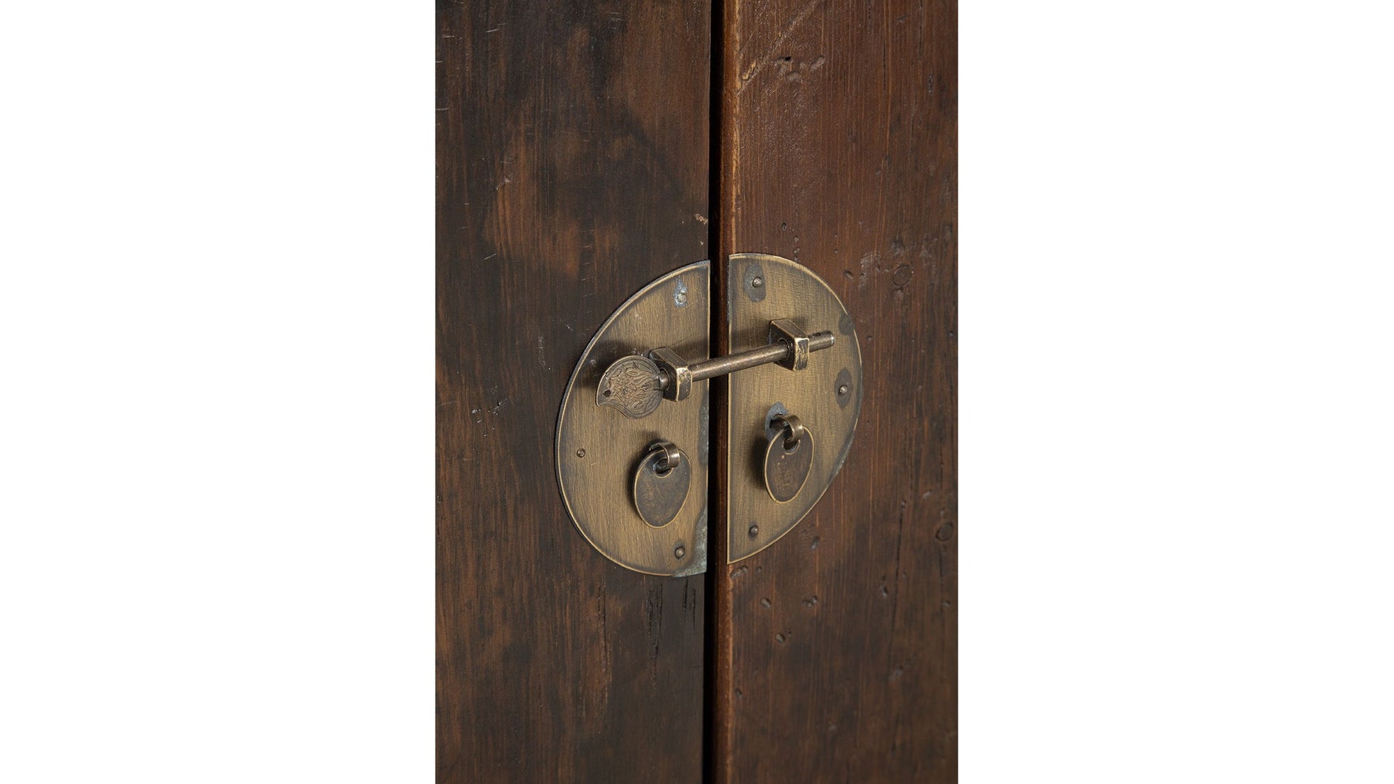 Farley - Antique Cabinet - Dark Brown