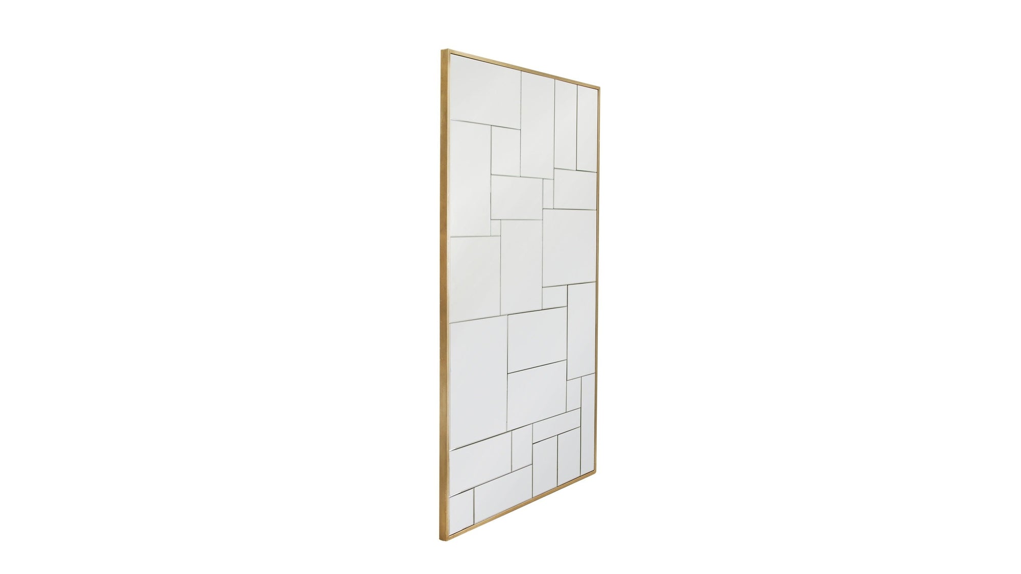 Delphine - Floor Mirror - Antique Gold