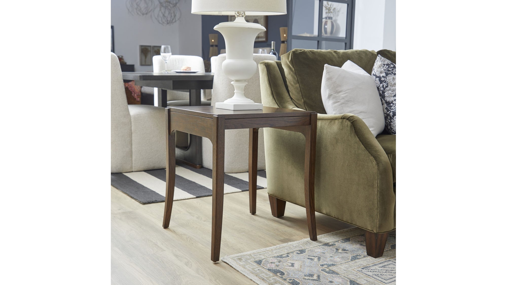 Sylvie - Tall Bunching Table - Dark Brown