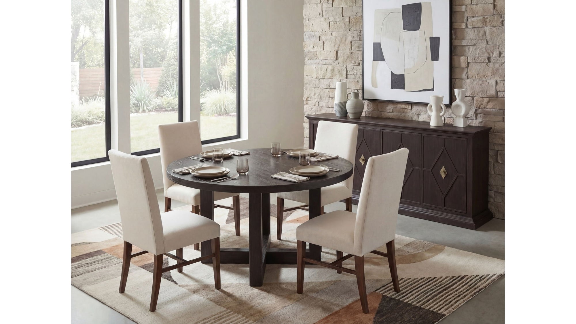 Driftwood - Round Dining Table