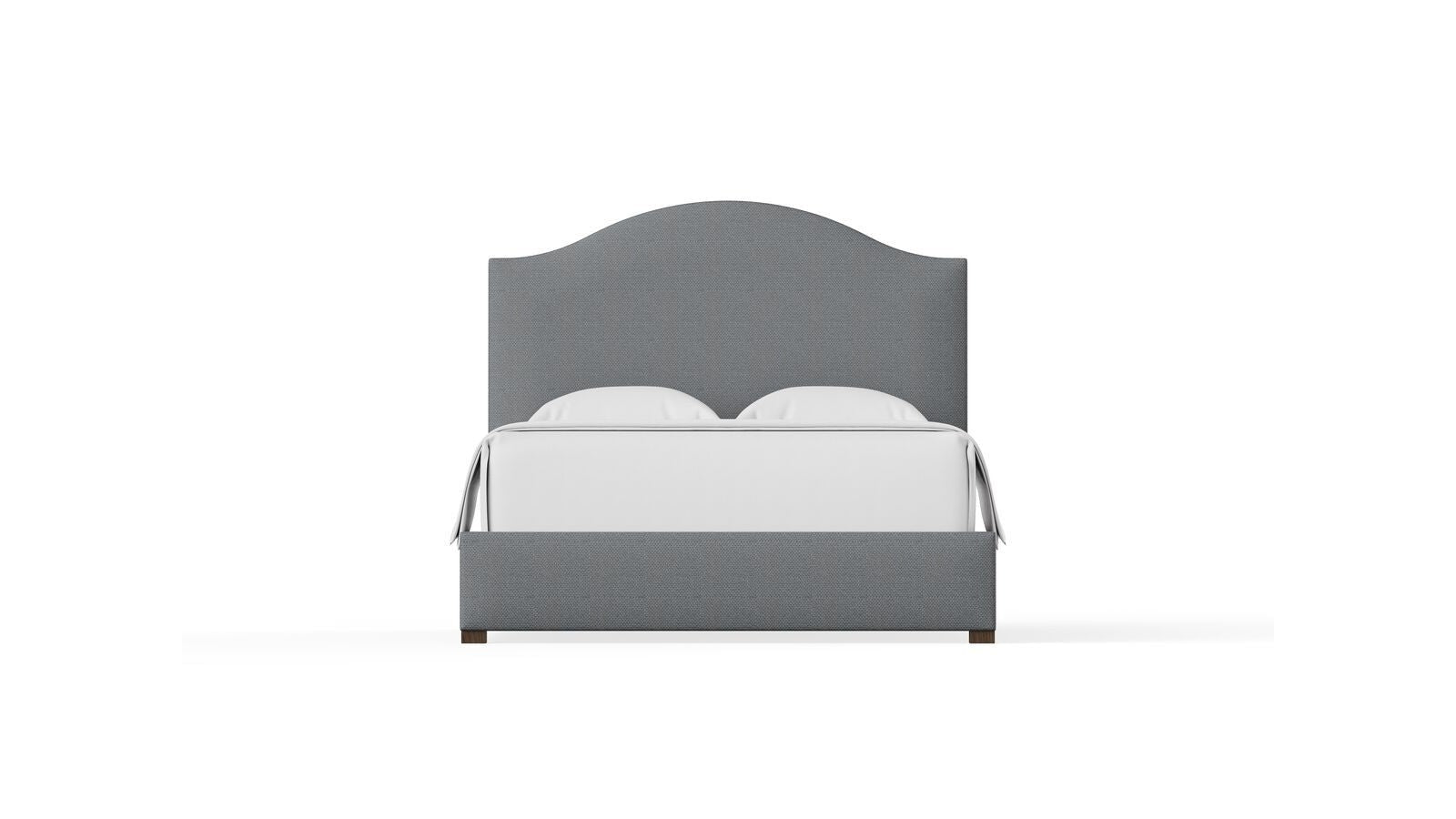 Choices - Emily Upholstered Bed - Bluestone