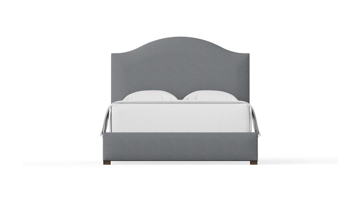 Choices - Emily Upholstered Bed - Bluestone