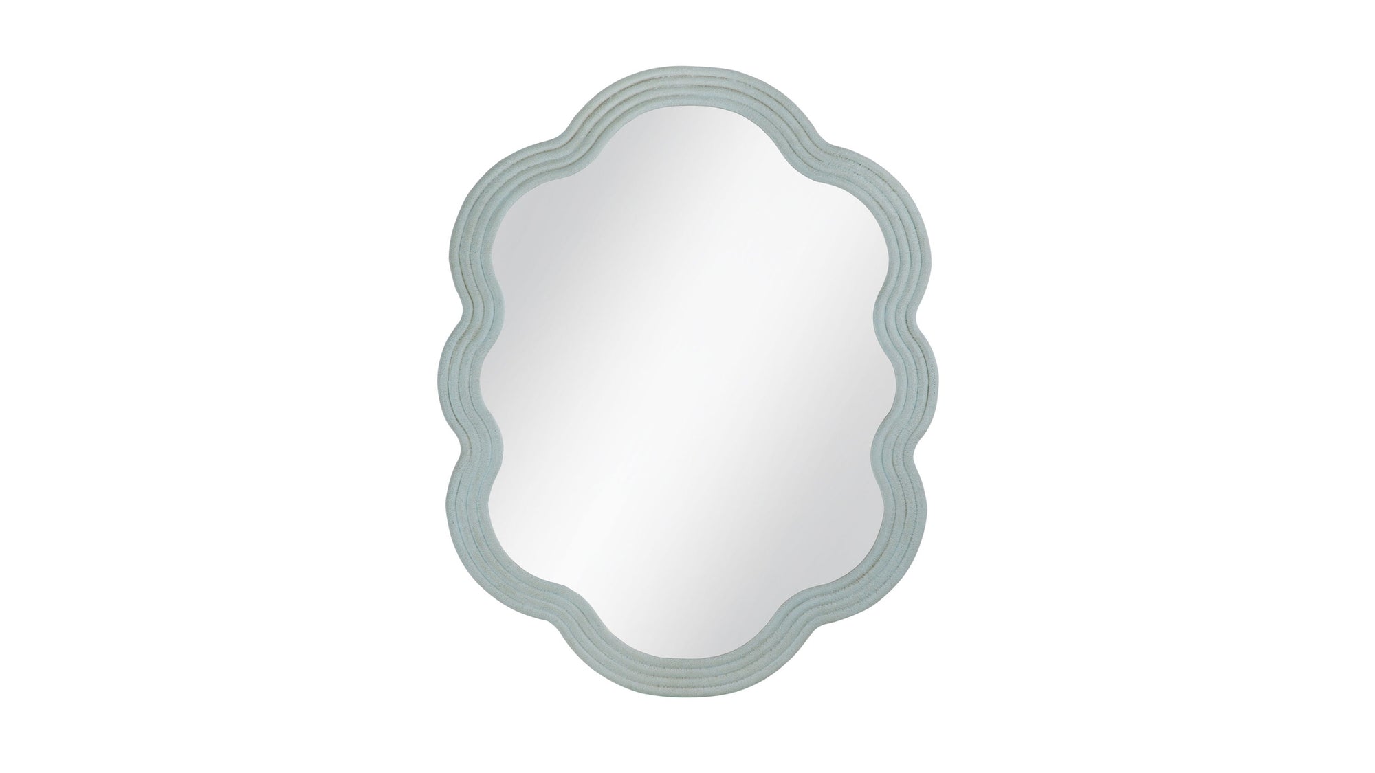 Arianna - Wall Mirror - Matte Light Blue