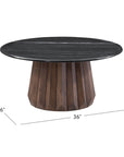Jennings - Nesting Small Cocktail Table - Dark Brown