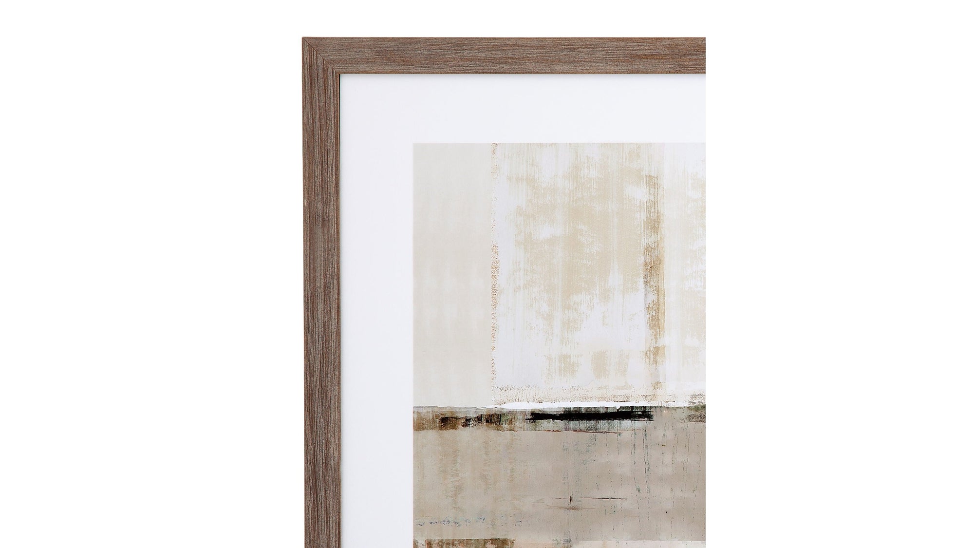 Across The Abstract Bay Wall Decor Set of 2 - Gray