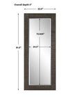 Figaro - Oversized Mirror - Gray