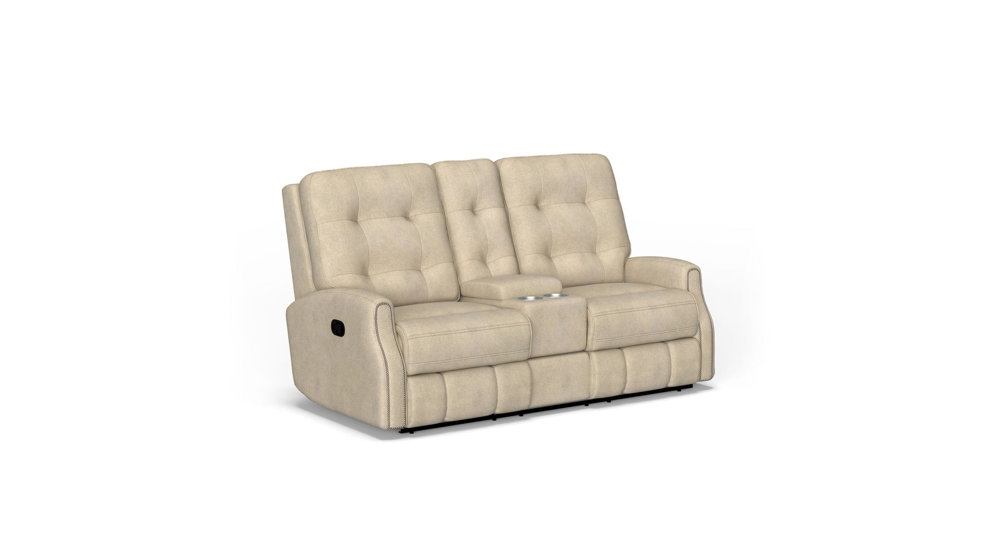 Devon - Reclining Loveseat, Nailhead Trim