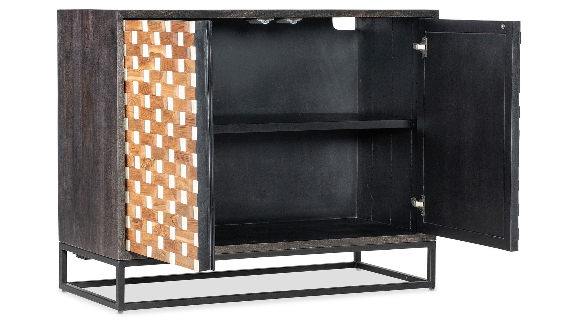 Commerce And Market - Weaver 2-Door Accent Chest - Dark Gray