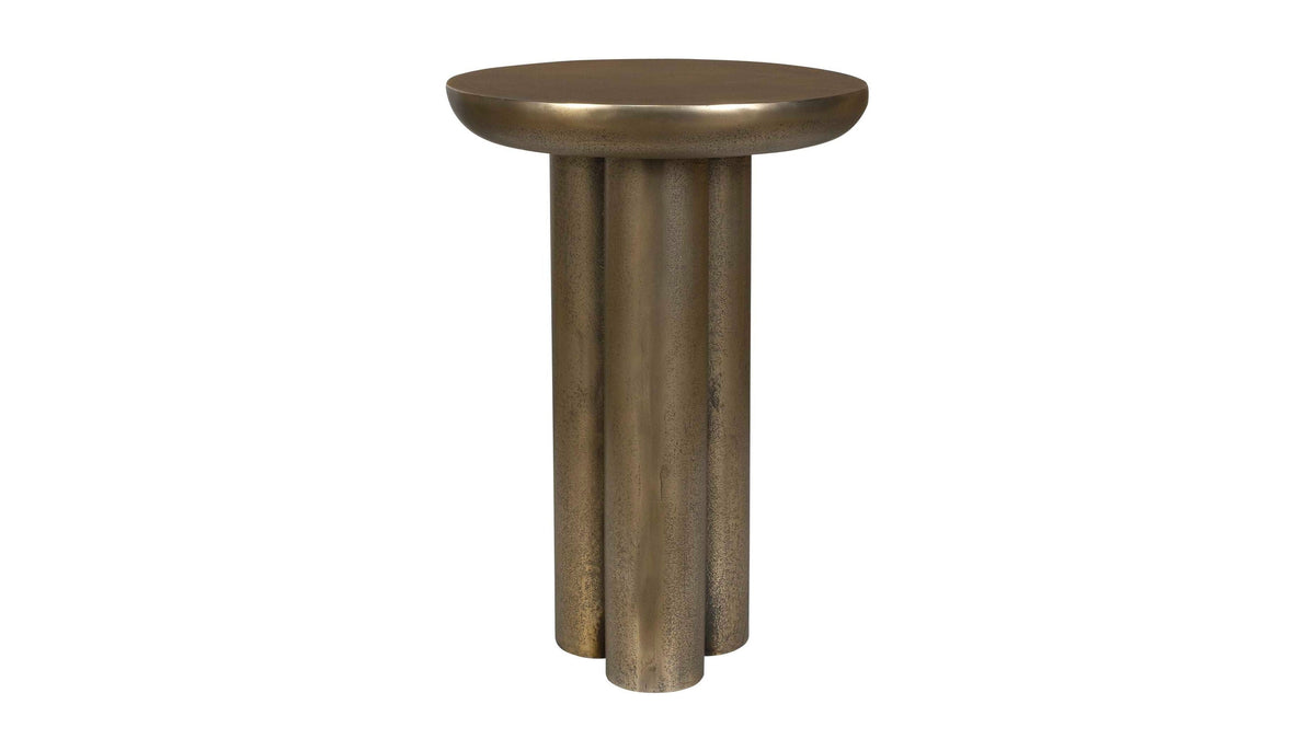 Thorp - Outdoor Accent Table - Brass