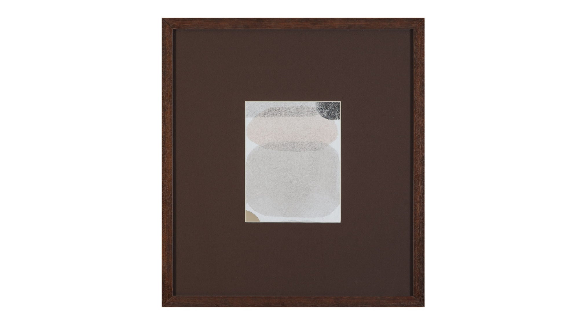 Stone Secrets II Framed Print - Brown