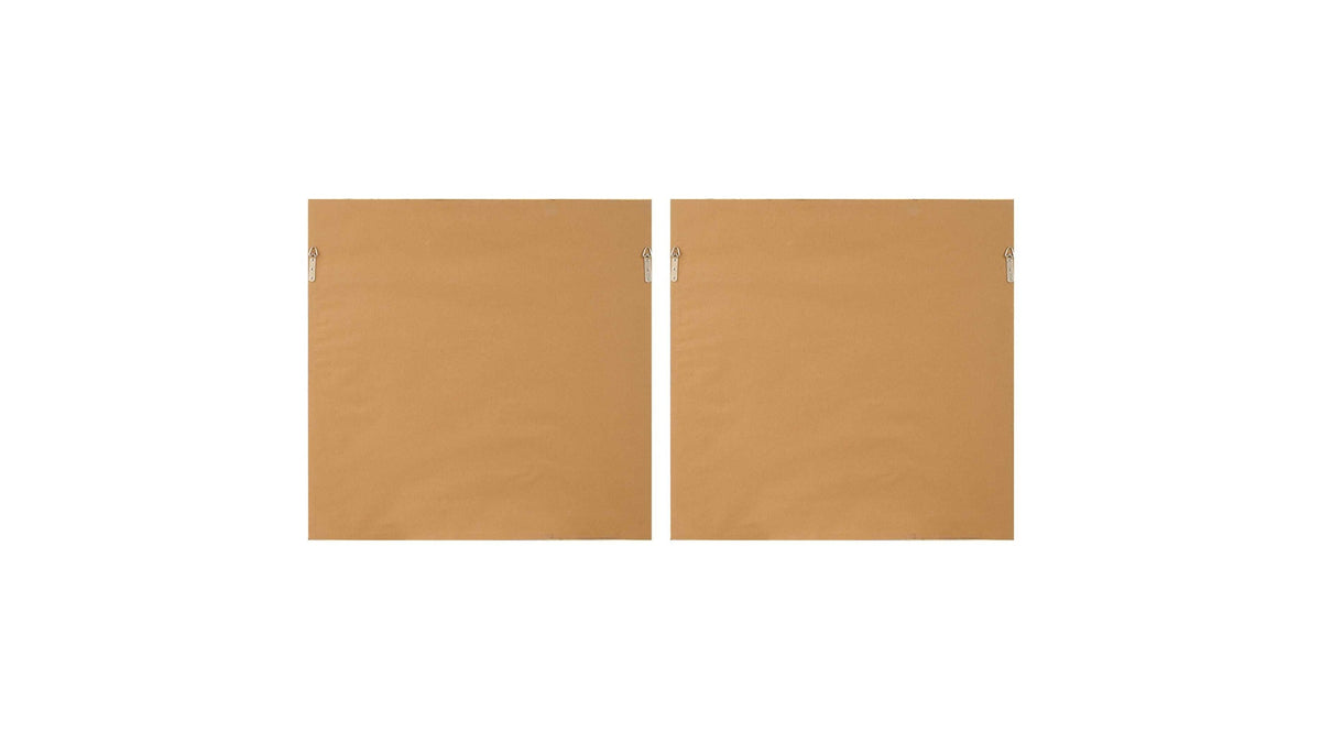 Cinnamon Shore - Framed Prints (Set of 2) - Dark Brown