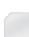 Clover - Square Wall Mirror - White