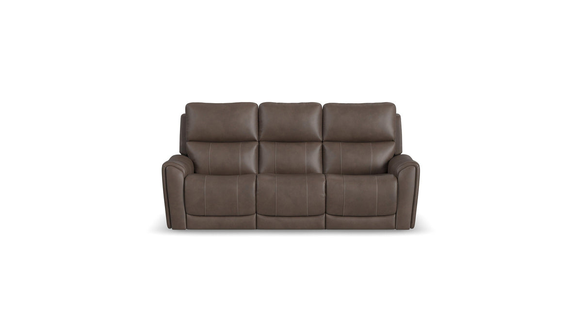Carter - Power Reclining Sofa With Console &amp; Power Headrests &amp; Lumbar