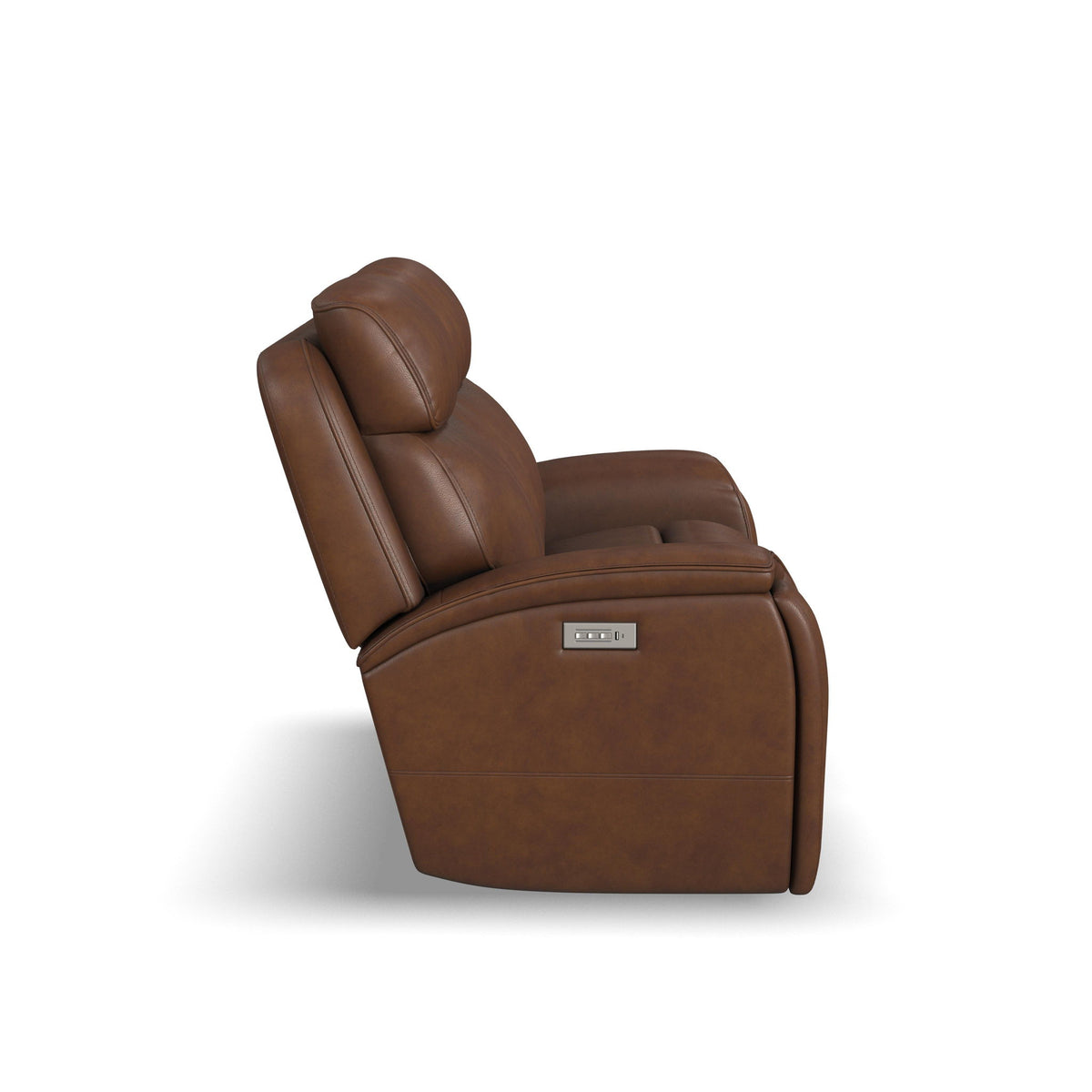 Walker - Power Reclining Loveseat With Console, Power Headrest &amp; Lumbar