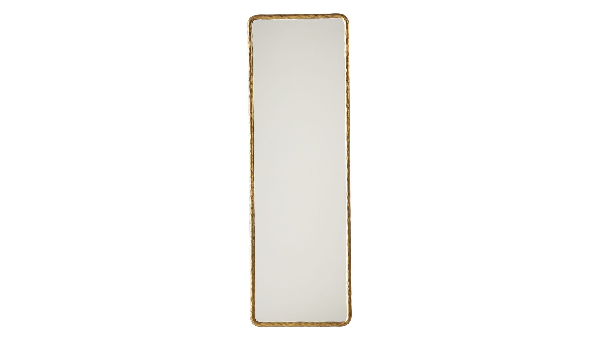 71" Hammered Edge Mirror - Gold